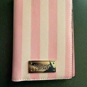 Victoria's Secret Pink Striped Passport Holder
